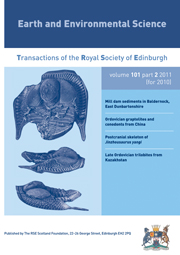 Earth and Environmental Science Transactions of The Royal Society of Edinburgh Volume 101 - Issue 2 -