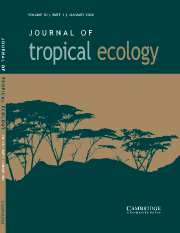 Journal of Tropical Ecology Volume 20 - Issue 1 -