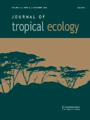 Journal of Tropical Ecology Volume 22 - Issue 6 -