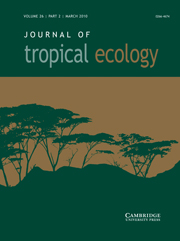 Journal of Tropical Ecology Volume 26 - Issue 2 -