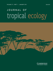 Journal of Tropical Ecology Volume 27 - Issue 1 -