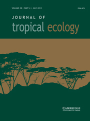 Journal of Tropical Ecology Volume 28 - Issue 4 -