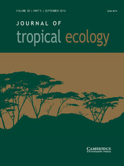 Journal of Tropical Ecology Volume 30 - Issue 5 -