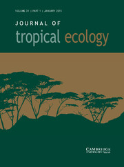 Journal of Tropical Ecology Volume 31 - Issue 1 -