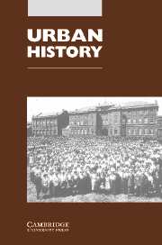 Urban History Volume 32 - Issue 2 -