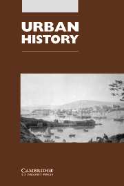 Urban History Volume 33 - Issue 2 -