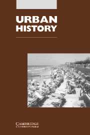 Urban History Volume 34 - Issue 2 -