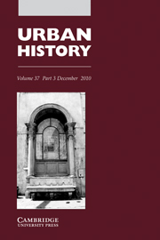 Urban History Volume 37 - Issue 3 -  Locating communities in the early modern Italian city