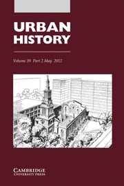 Urban History Volume 39 - Issue 2 -