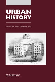 Urban History Volume 40 - Issue 4 -  Music and the city