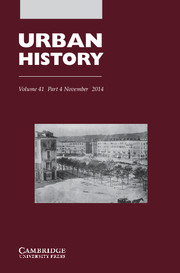 Urban History Volume 41 - Issue 4 -