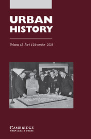 Urban History Volume 43 - Issue 4 -