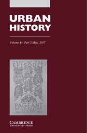 Urban History Volume 44 - Issue 2 -