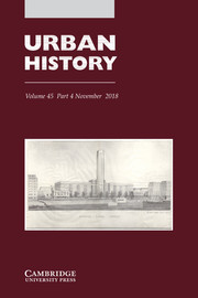 Urban History Volume 45 - Issue 4 -