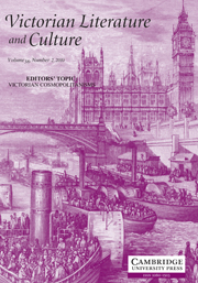 Victorian Literature and Culture Volume 38 - Issue 2 -