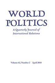 World Politics Volume 62 - Issue 2 -