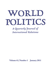 World Politics Volume 63 - Issue 1 -