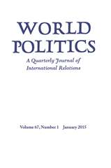 World Politics Volume 67 - Issue 1 -