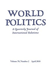 World Politics Volume 70 - Issue 2 -