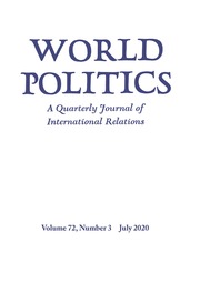 World Politics Volume 72 - Issue 3 -