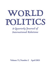 World Politics Volume 73 - Issue 2 -