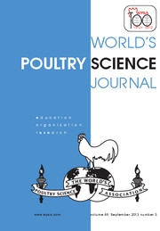 World's Poultry Science Journal Volume 69 - Issue 3 -