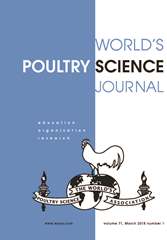 World's Poultry Science Journal Volume 71 - Issue 1 -