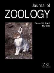 Journal of Zoology Volume 260 - Issue 1 -