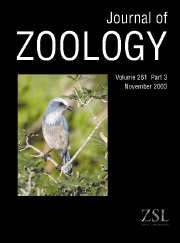 Journal of Zoology Volume 261 - Issue 3 -