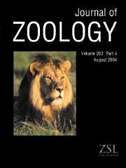 Journal of Zoology Volume 263 - Issue 4 -