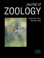 Journal of Zoology Volume 264 - Issue 4 -